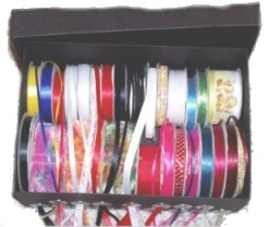 Ribbon Storage Idea Open