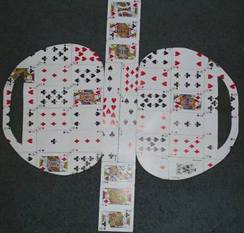 Playing Cards Layout
