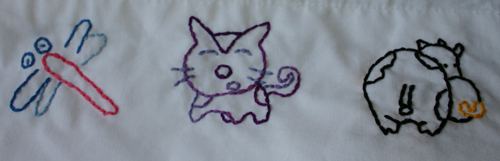 Dingbat Embroidery Pattern