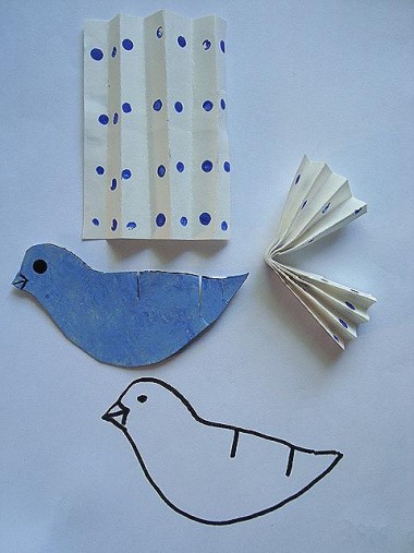 Paper Bird Pattern