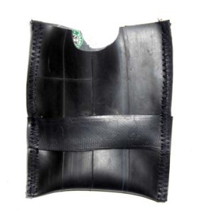 Sew leather pieces
