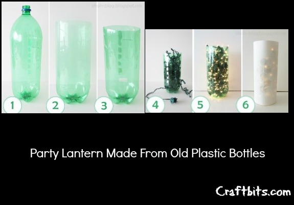 Recycled Bottle – Party Lantern — craftbits.