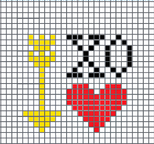 heart-arrow-xo cross stitch