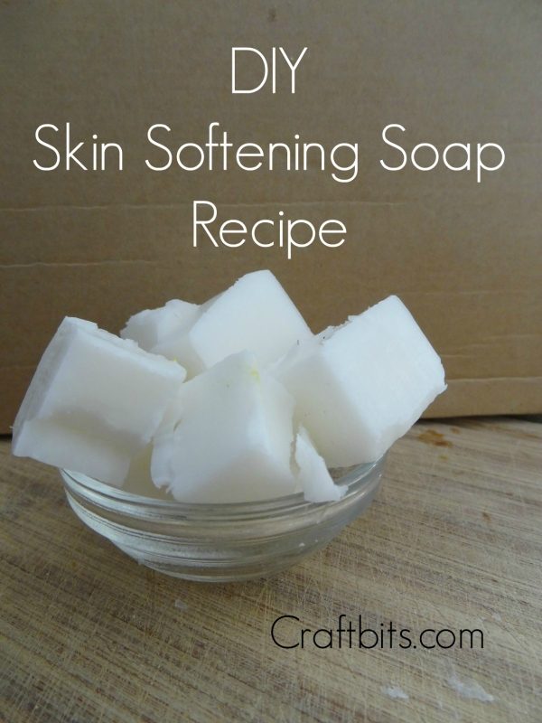 skin softening soap tutorial and Recipe