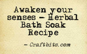 herbal bath soak
