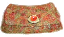 Quick felted Clutch Purse