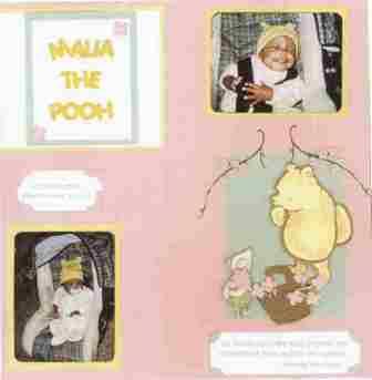 Layout Idea - Malia the Pooh