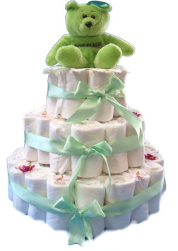 Diaper Cake Rolled