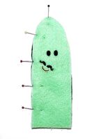 Cactus Pin Cushion With Pins
