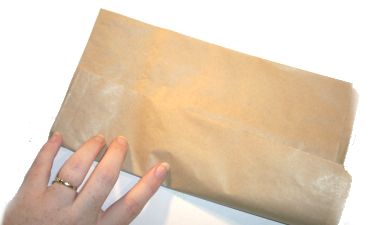 Brown Paper Bag Fold 1