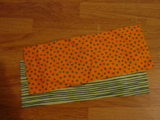 Easy Fabric Cuff Step 1