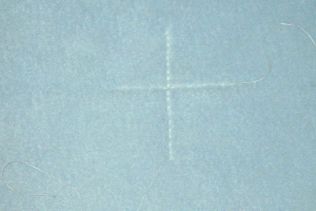 Sew a cross