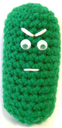 Mr Sour Pickle Crochet Pattern
