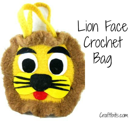 felt-lion-crochet-bag