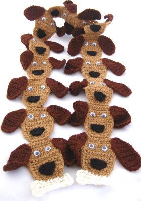 puppy-dog-crochet-scarf-finished