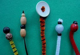 Pipecleaner Bookmarks