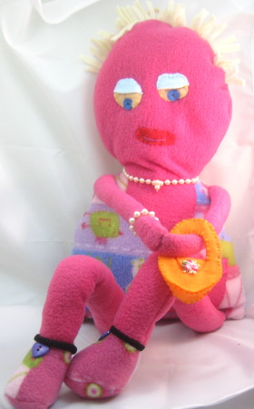 pink doll lady pattern