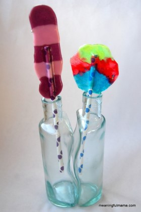 handmade lollipops