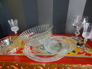 upcycled-crystal-glasses-plates-cake-stands