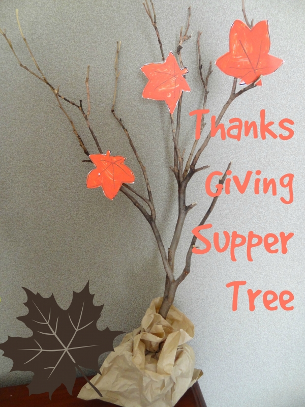 Thanksgiving Give Thanks Tree Craftbits