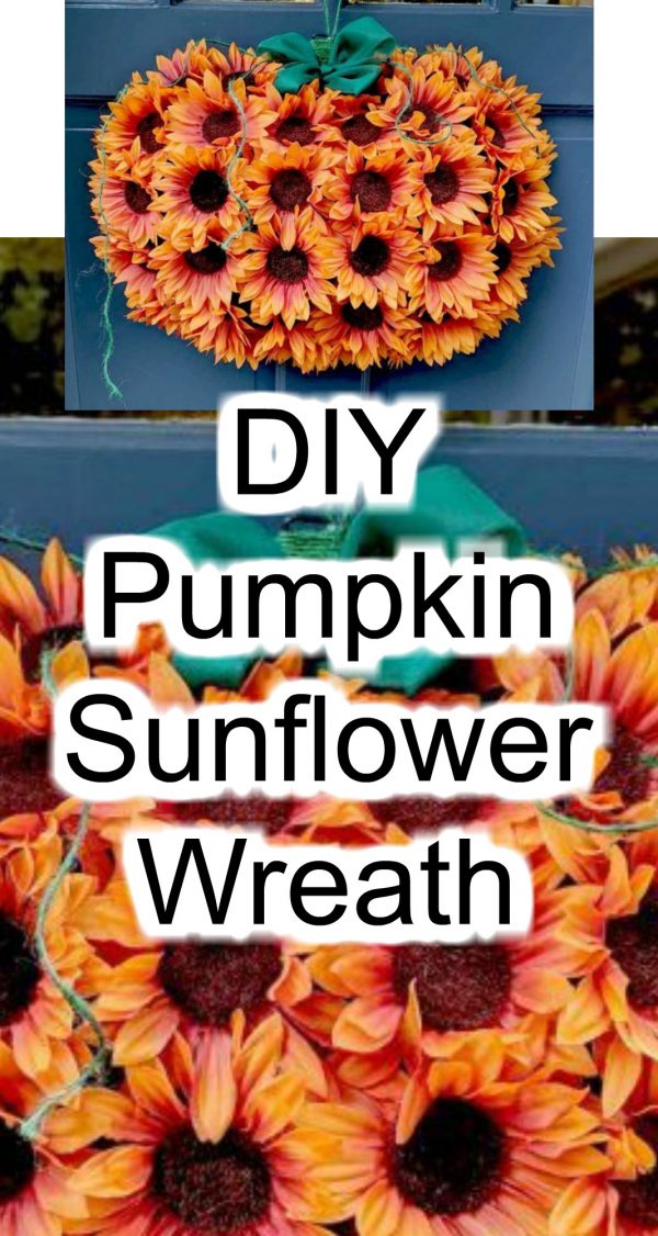 Sunflower Pumpkin Door Wreath Tutorial — CraftBits.com