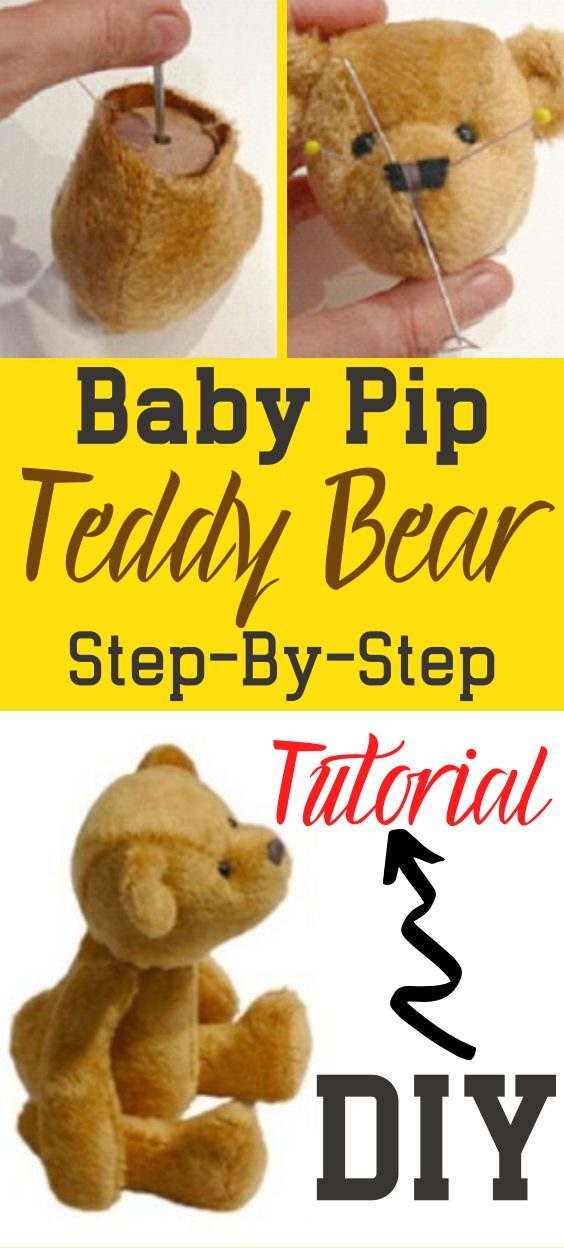 Baby Pip Teddy Bear —