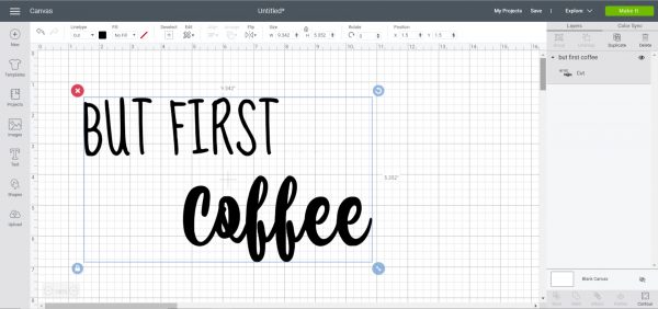 Download Cricut Craft But First Coffee With Free Svg File Craftbits Com
