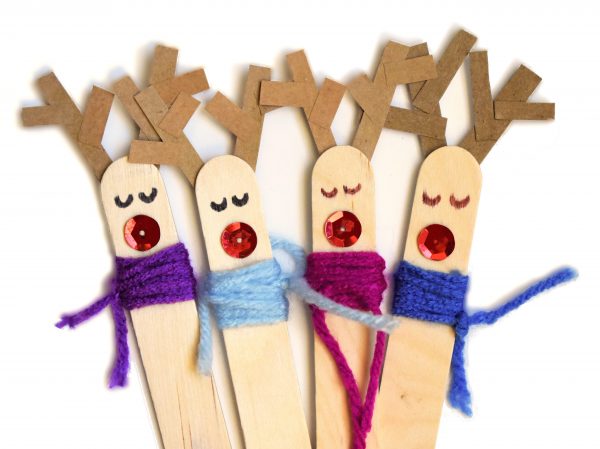 Rudolph Craft With Popsicle Sticks · The Inspiration Edit